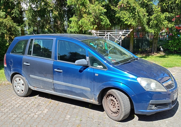 Opel Zafira cena 2999 przebieg: 181347, rok produkcji 2005 z Niepołomice małe 46